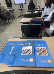 語学堂初日の様子